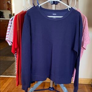 Sonoma Navy Blue Women’s Long Sleeve Shirt